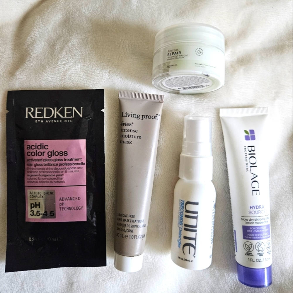 Set of 5 Premium Samples Haircare I Cludes Unite Mini